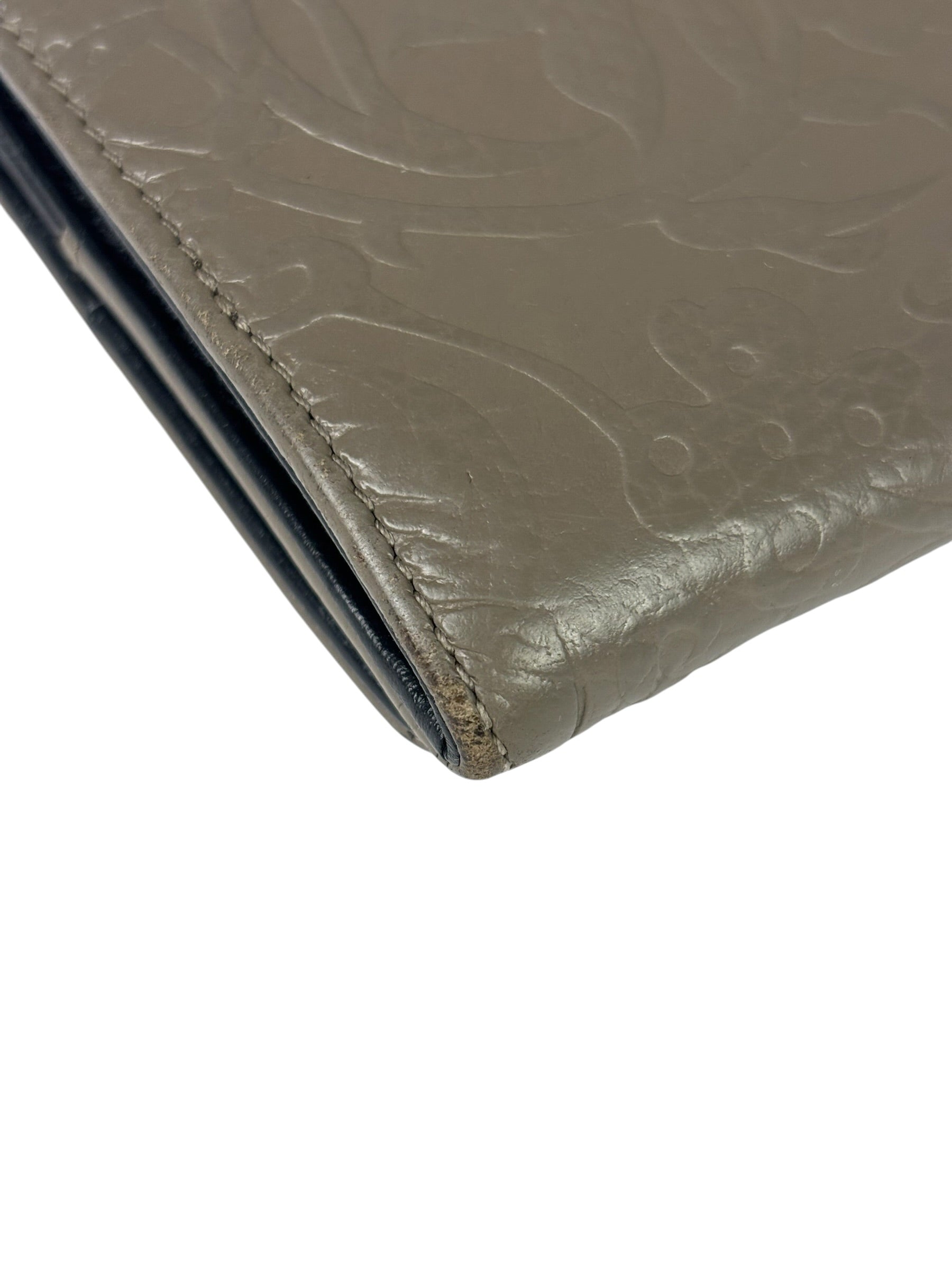 Vivienne Westwood Grey Long Flap Wallet