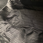 Prada Black/Burgundy Leather Shoulder Tote