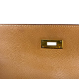 Hermes Kelly 32 Sellier Epsom Gold Handbag 1995