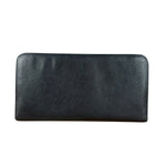 Prada Saffiano Leather Snap Long Wallet Black