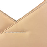 Maison Margiela MM6 Peach Satin Accordion Shoulder Bag
