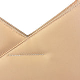 Maison Margiela MM6 Peach Satin Accordion Shoulder Bag