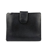 Chanel Navy Blue Leather Caviar Wallet