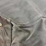 Prada Vintage Black Tessuto Nylon Travel Bag