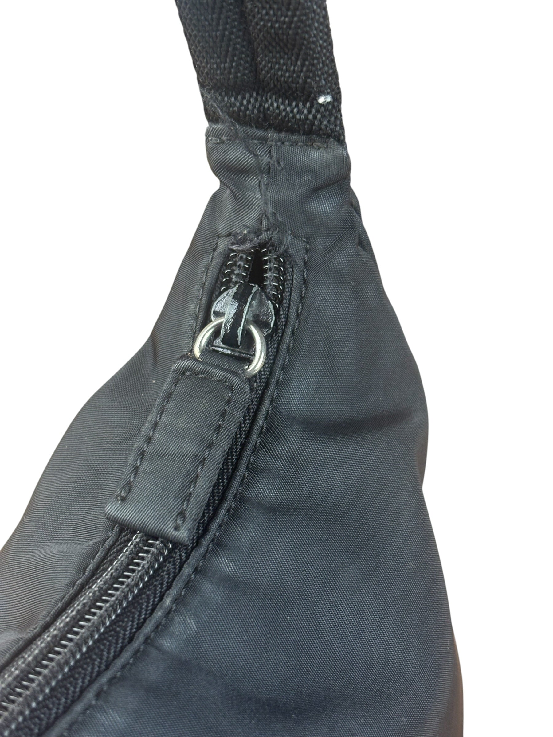 Prada Tessuto Black Nylon Mini Sport Shoulder Bag