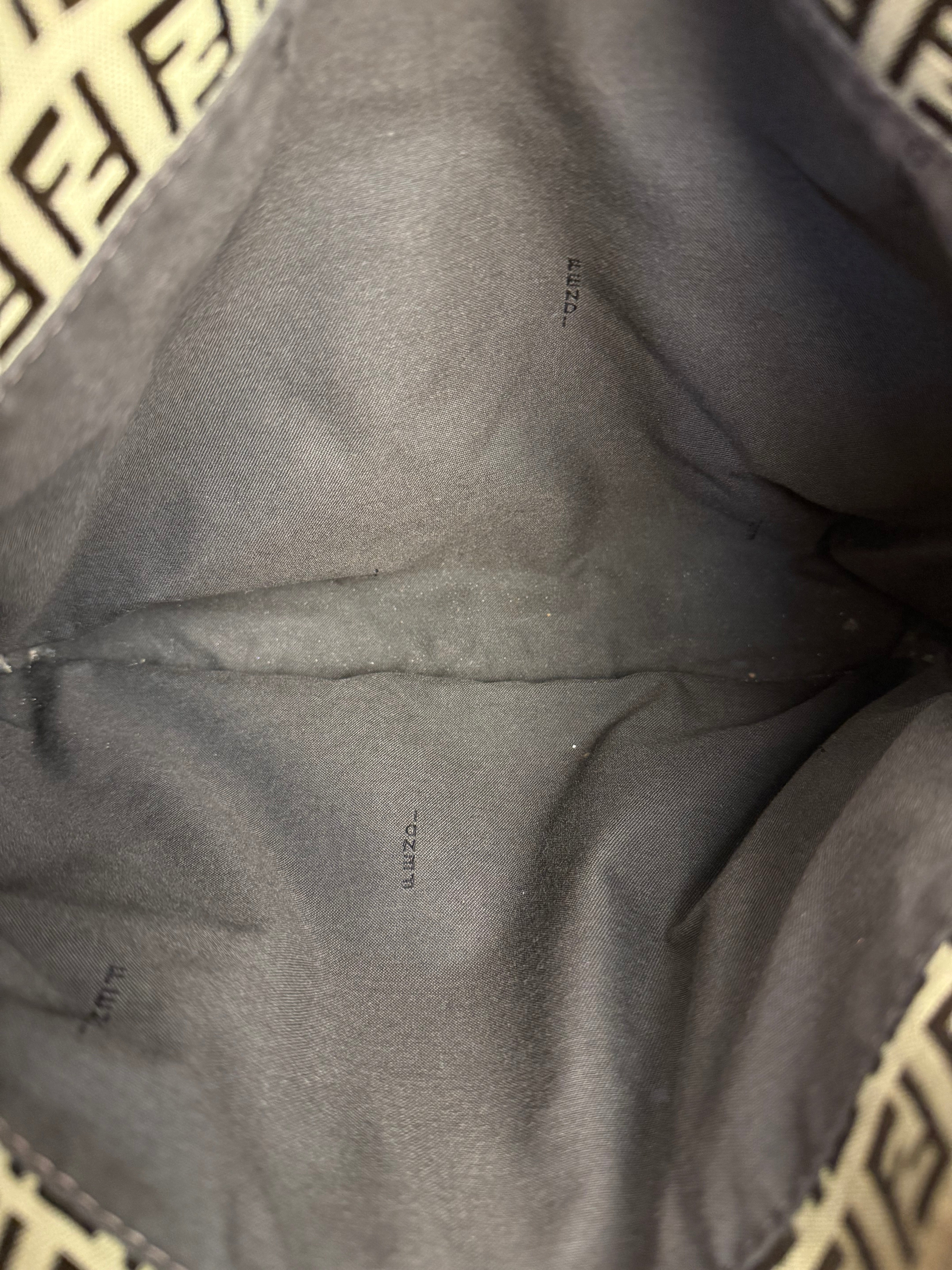 Fendi FF Canvas Top Handle Tote