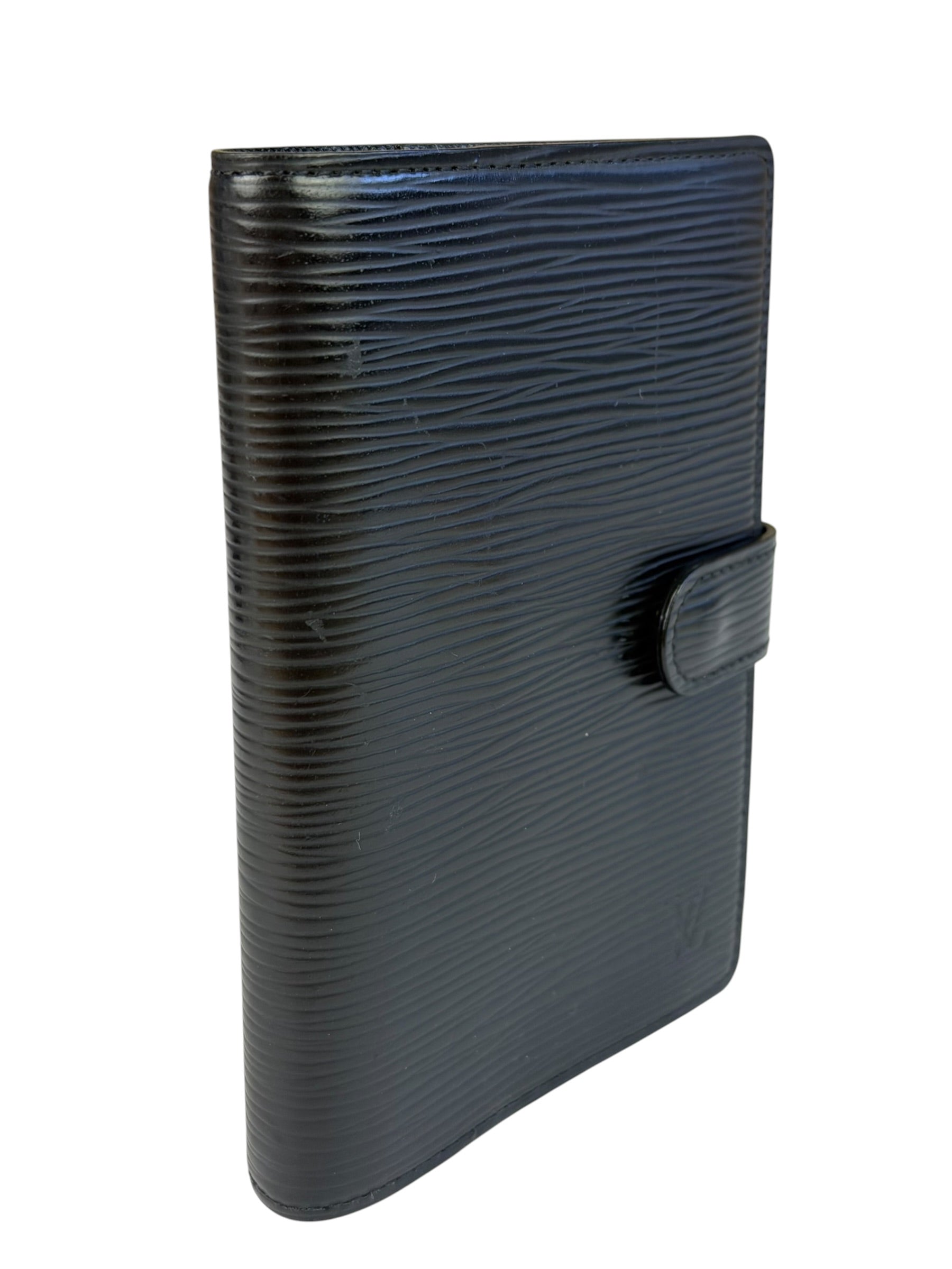 Louis Vuitton Black Epi Leather Agenda