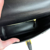 Saint Laurent Le Fermoir Top Handle 2Way Black