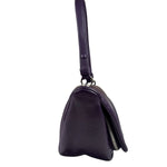 Prada Purple Nappa Leather Triangle Two-Way Bag