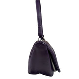 Prada Purple Nappa Leather Triangle Two-Way Bag