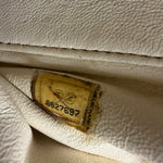 Chanel Vintage Grey Quilted Woven Sports Line Canvas Bowler Bag  2001