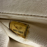Chanel Vintage Grey Quilted Woven Sports Line Canvas Bowler Bag  2001
