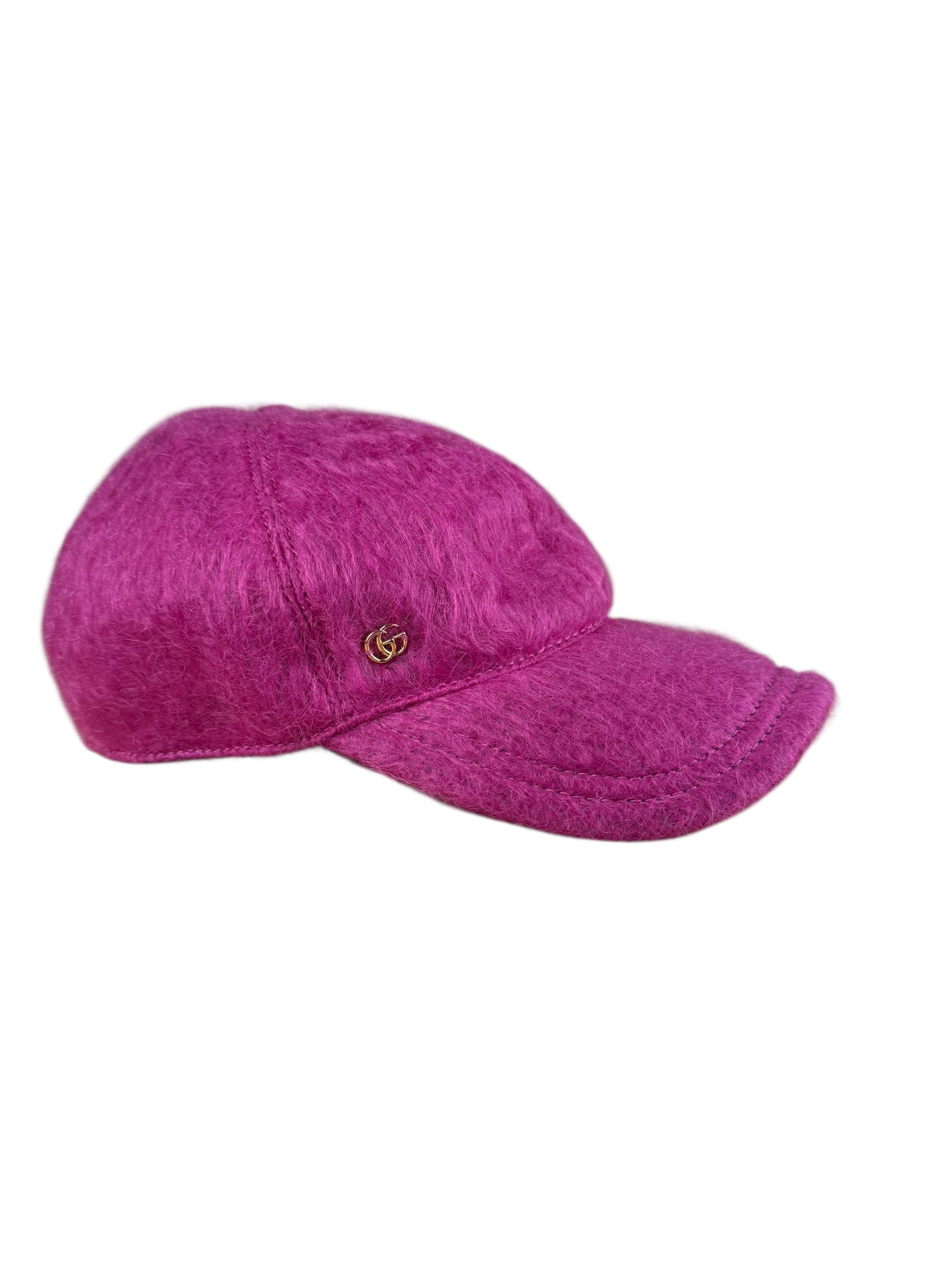 Gucci Fuzzy Fuchsia Baseball Hat