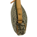 Christian Dior Vintage Green Trotter Saddle Pochette
