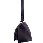 Prada Purple Nappa Leather Triangle Two-Way Bag
