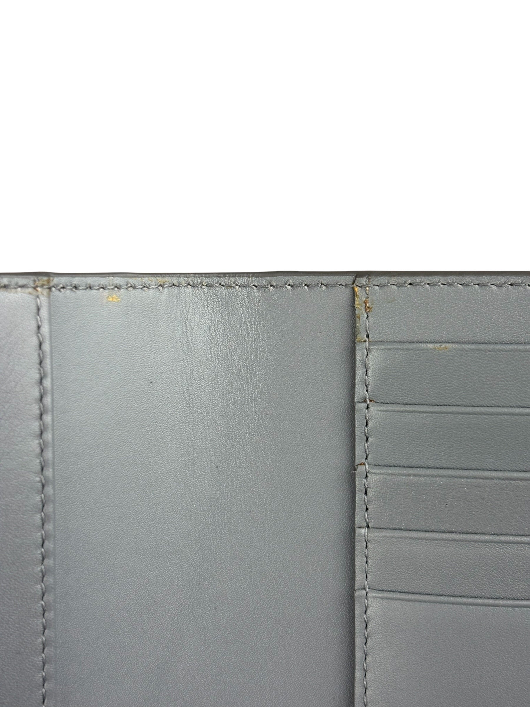 Balenciaga Grey Leather Passport Holder