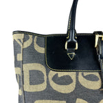 Dooney & Burke Vintage Canvas Logo Tote