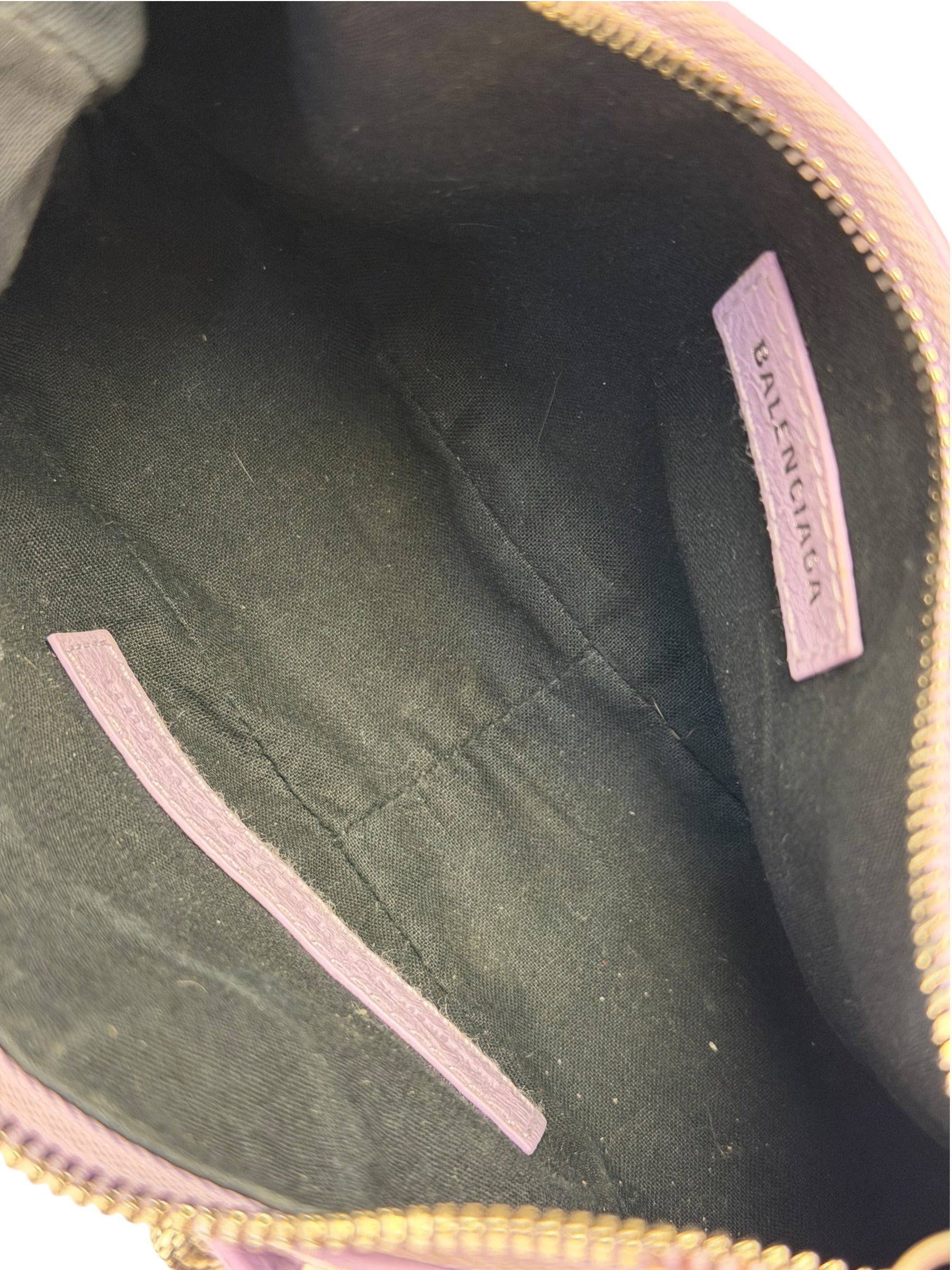 Balenciaga Lilac Calfskin Le Cagole XS Shoulder Bag