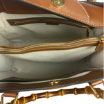 Gucci Peanut Brown Leather Diana Medium Tote
