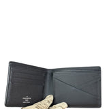 Louis Vuitton Black Leather Monogram Slender Multiple Wallet