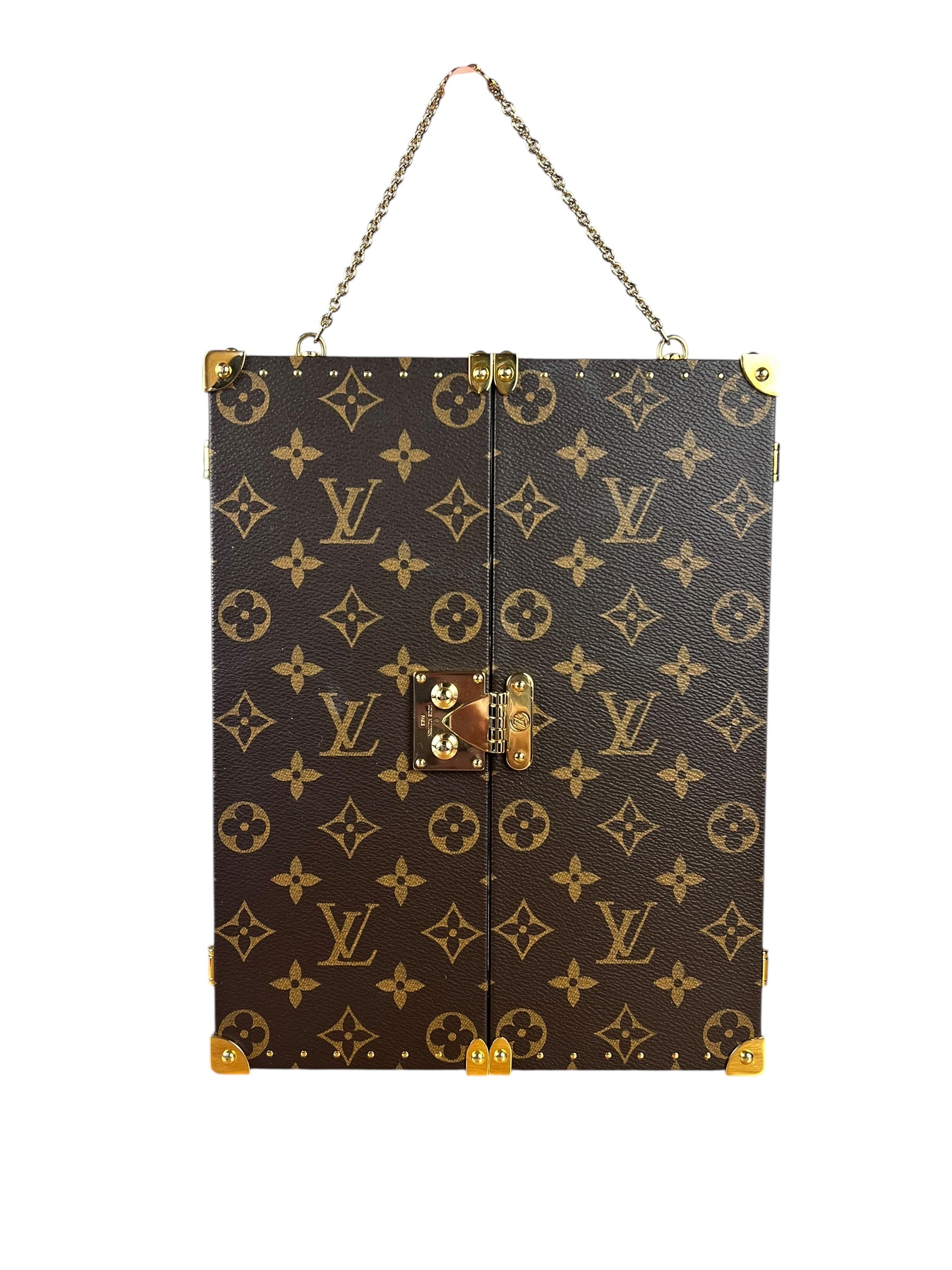 Louis Vuitton Monogram Home Mirror Trunk