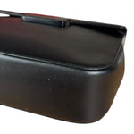 Prada Vintage Black Leather Top Handle Bag