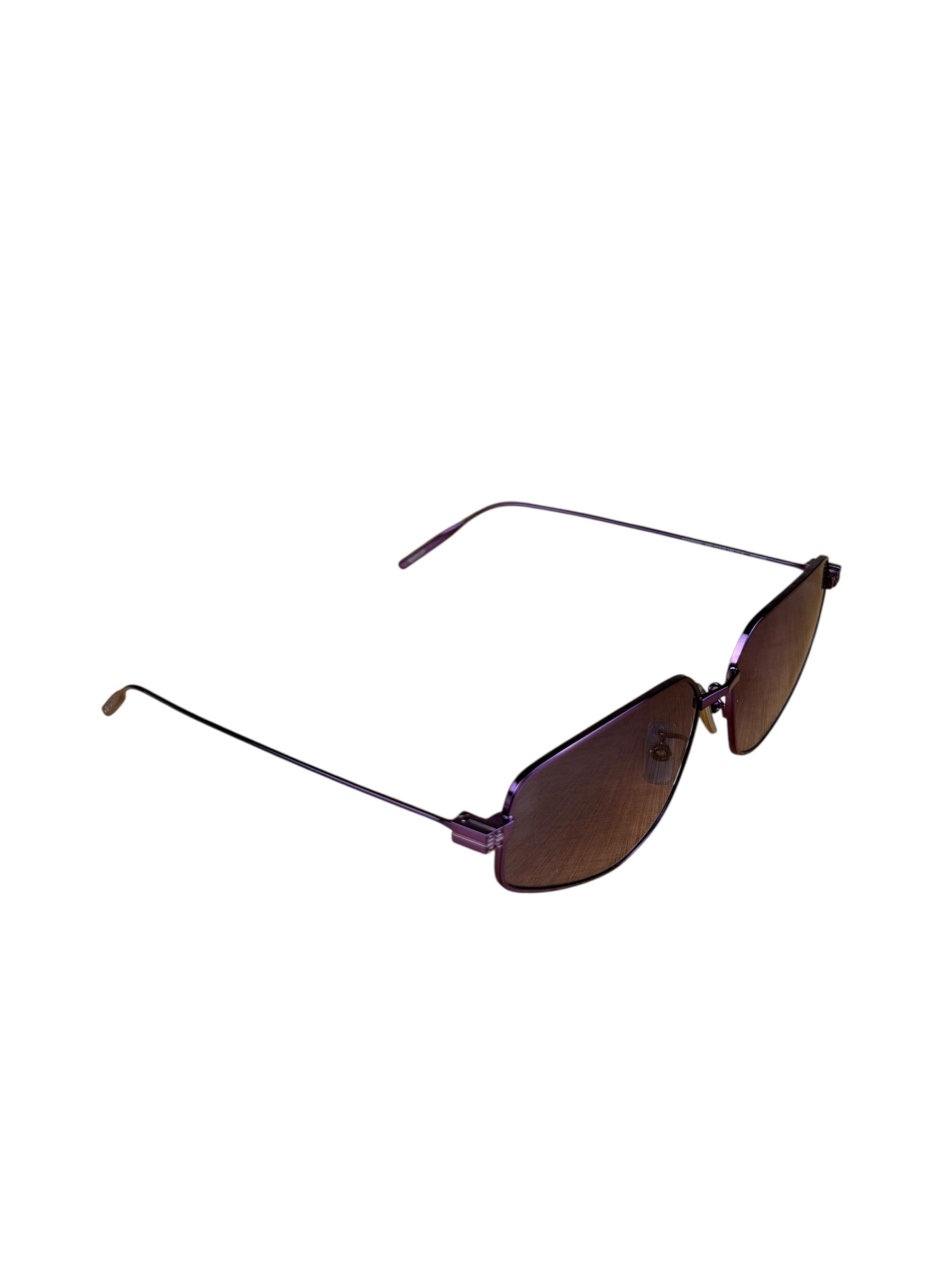 Givenchy Purple Metal Frame Sunglasses