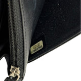 Chanel Black Caviar Flap Wallet On Chain 2013