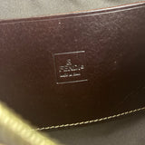 Fendi Vintage PVC Coated FF Shoulder Pochette