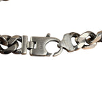 24 Inch .925 Sterling Sliver Cuban Necklace