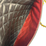 Chanel Black Quilted Lambskin Camera Bag 1989