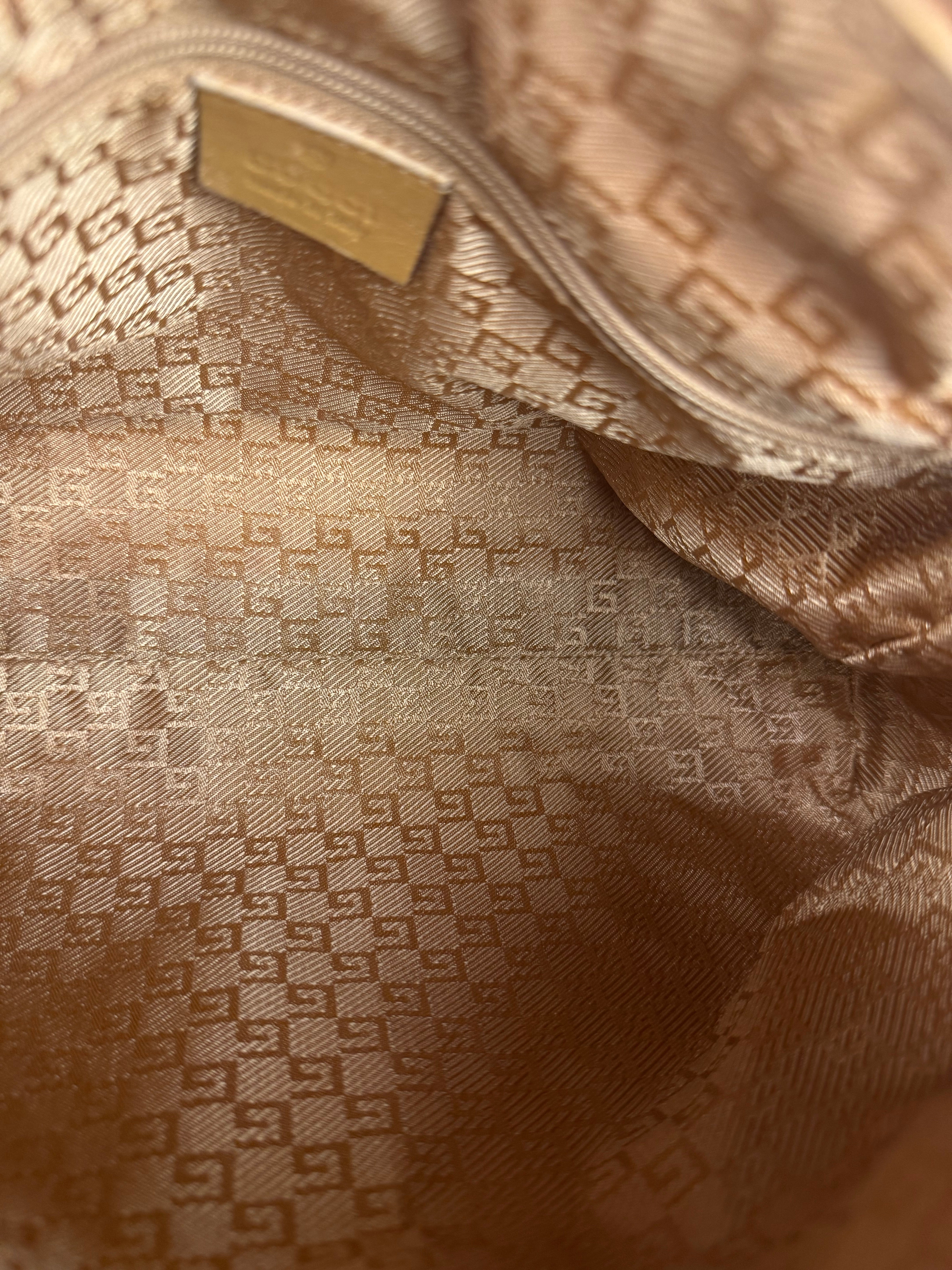 Gucci Vintage Pink Suede Mini Boston Handbag