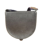Loewe Anagram Black Leather Heel Crossbody Pochette
