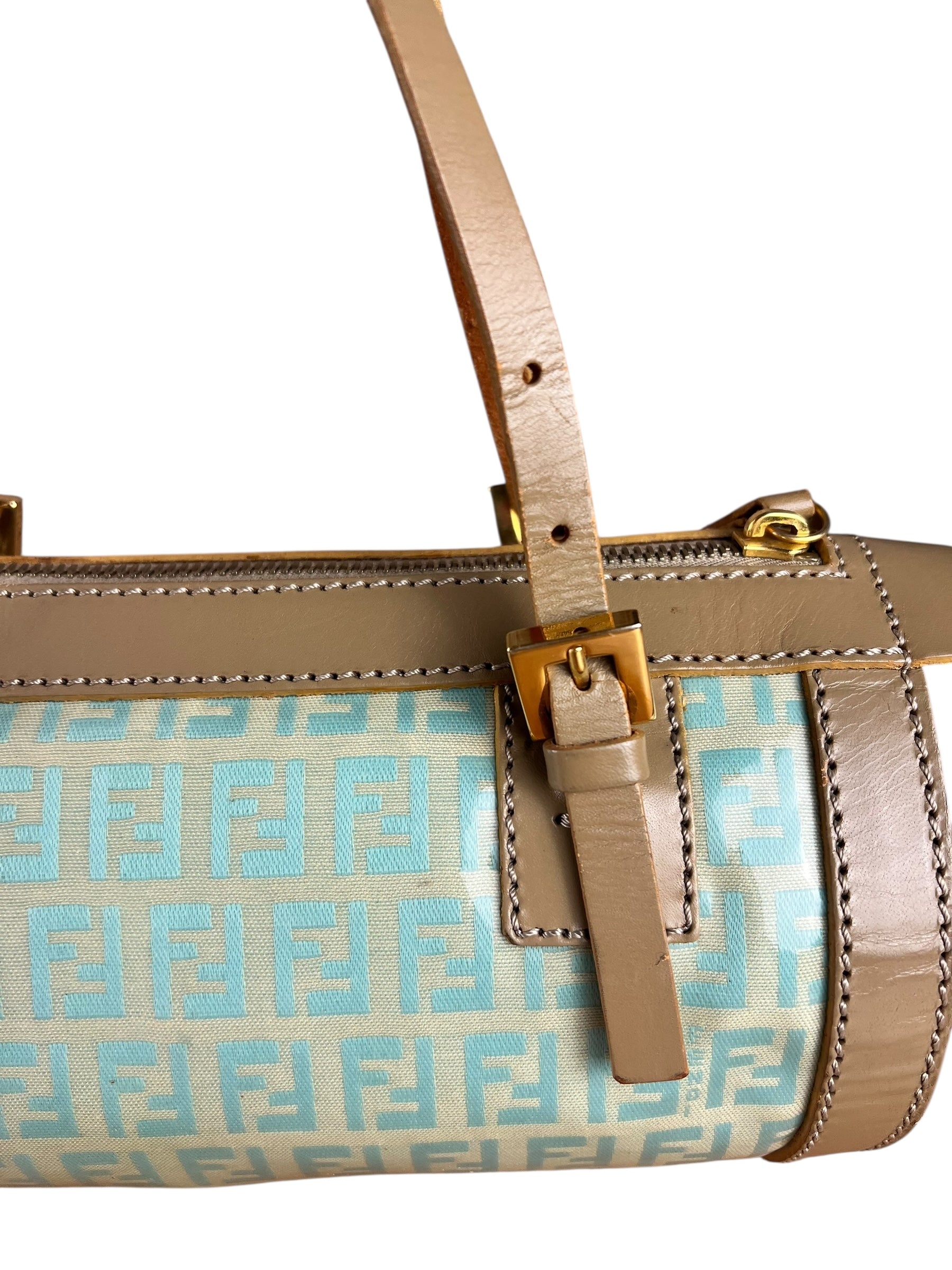 Fendi Forever Bauletto Vinyl Handbag