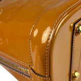 Louis Vuitton Vintage Monogram Vernis Alma MM Handbag Orange
