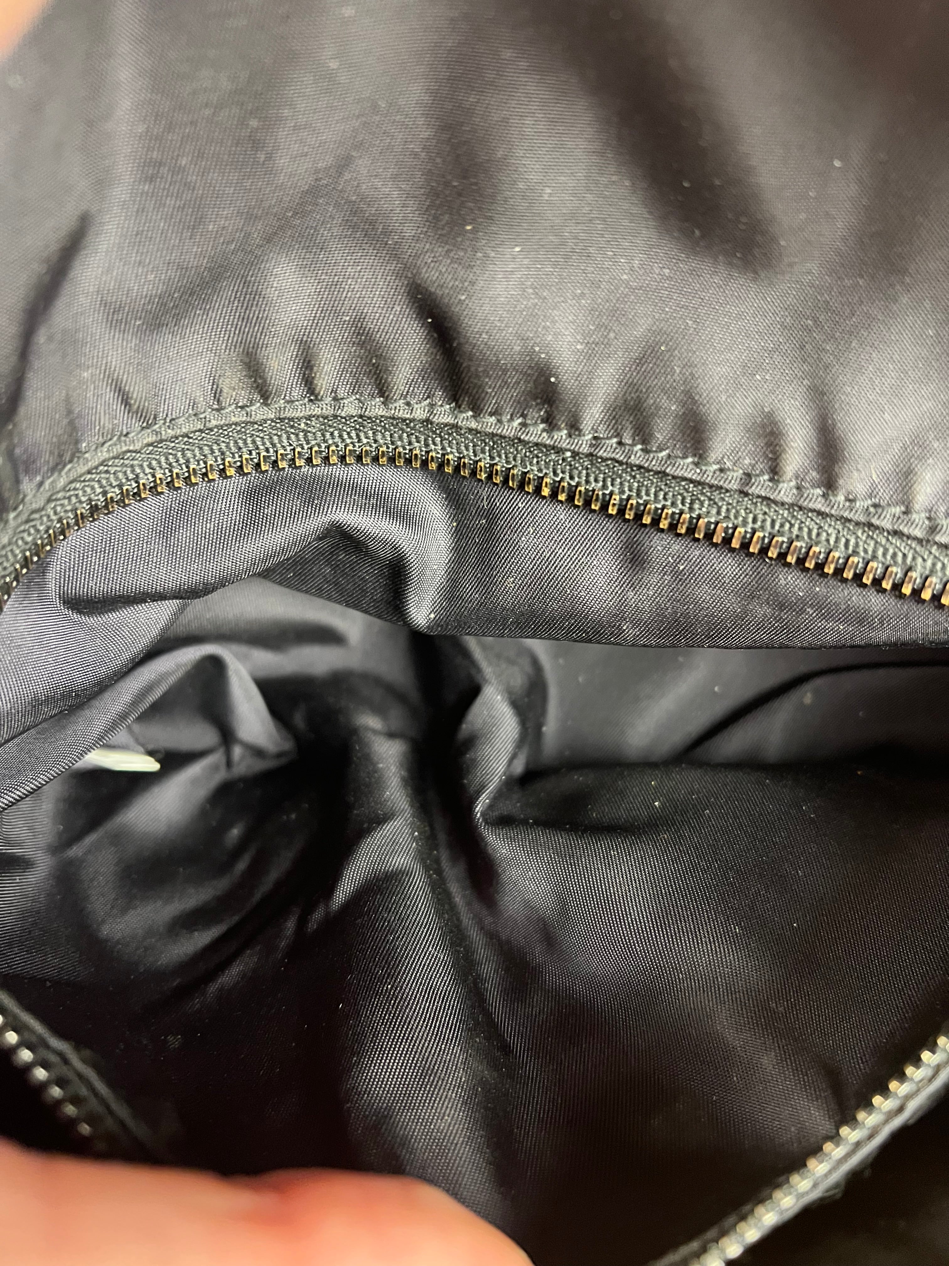 Prada Leather Belt Bag Black