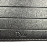 Christian Dior Red/Black Leather Card Holder