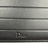Christian Dior Red/Black Leather Card Holder