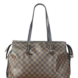 Louis Vuitton Damier Ebene Columbine Shoulder/Tote Bag
