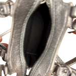 Balenciaga Nano City Bag Silver