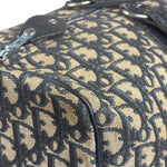Christian Dior Vintage Navy Blue Trotter Boston Bag