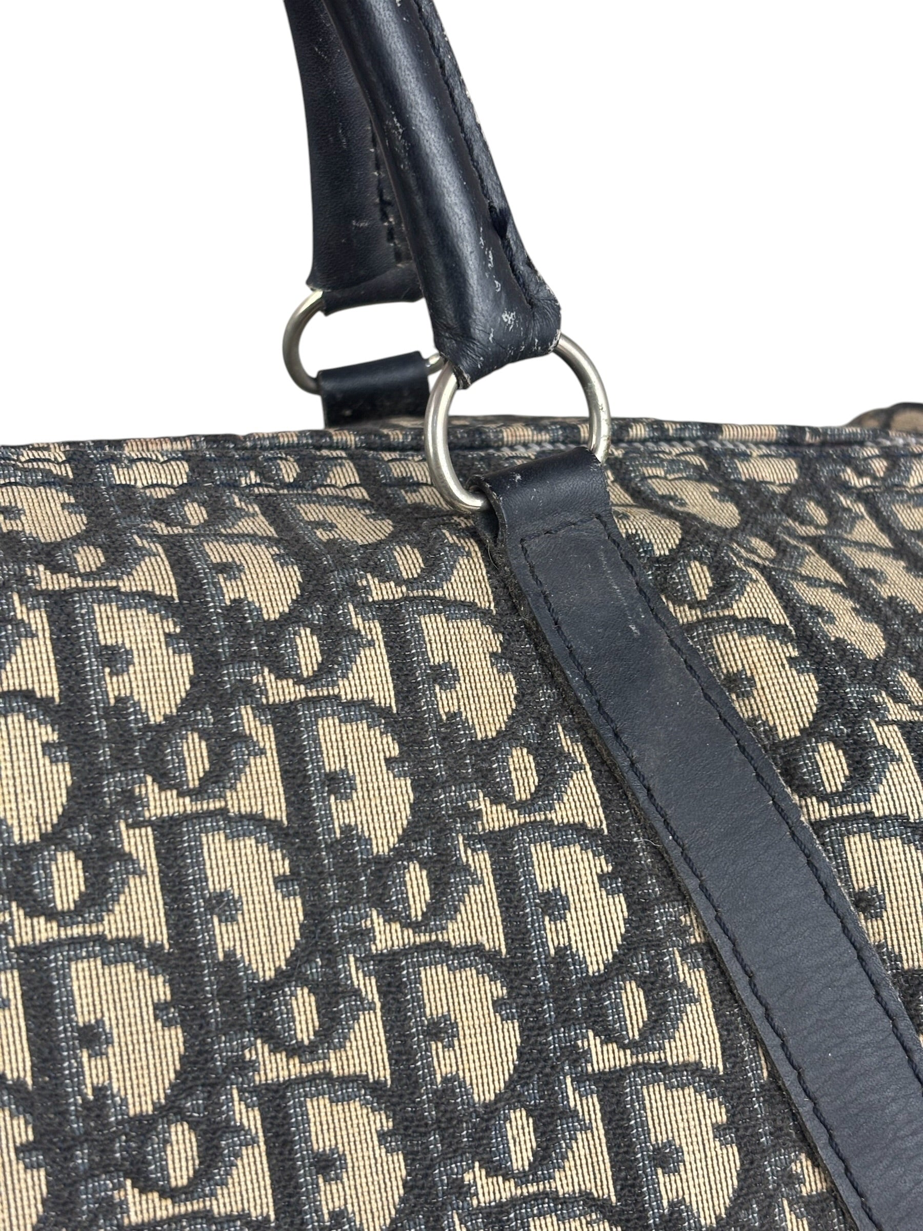 Christian Dior Vintage Trotter Boston Hand Bag