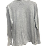 Prada Grey Long Sleeve High Neck Top