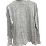 Prada Grey Long Sleeve High Neck Top