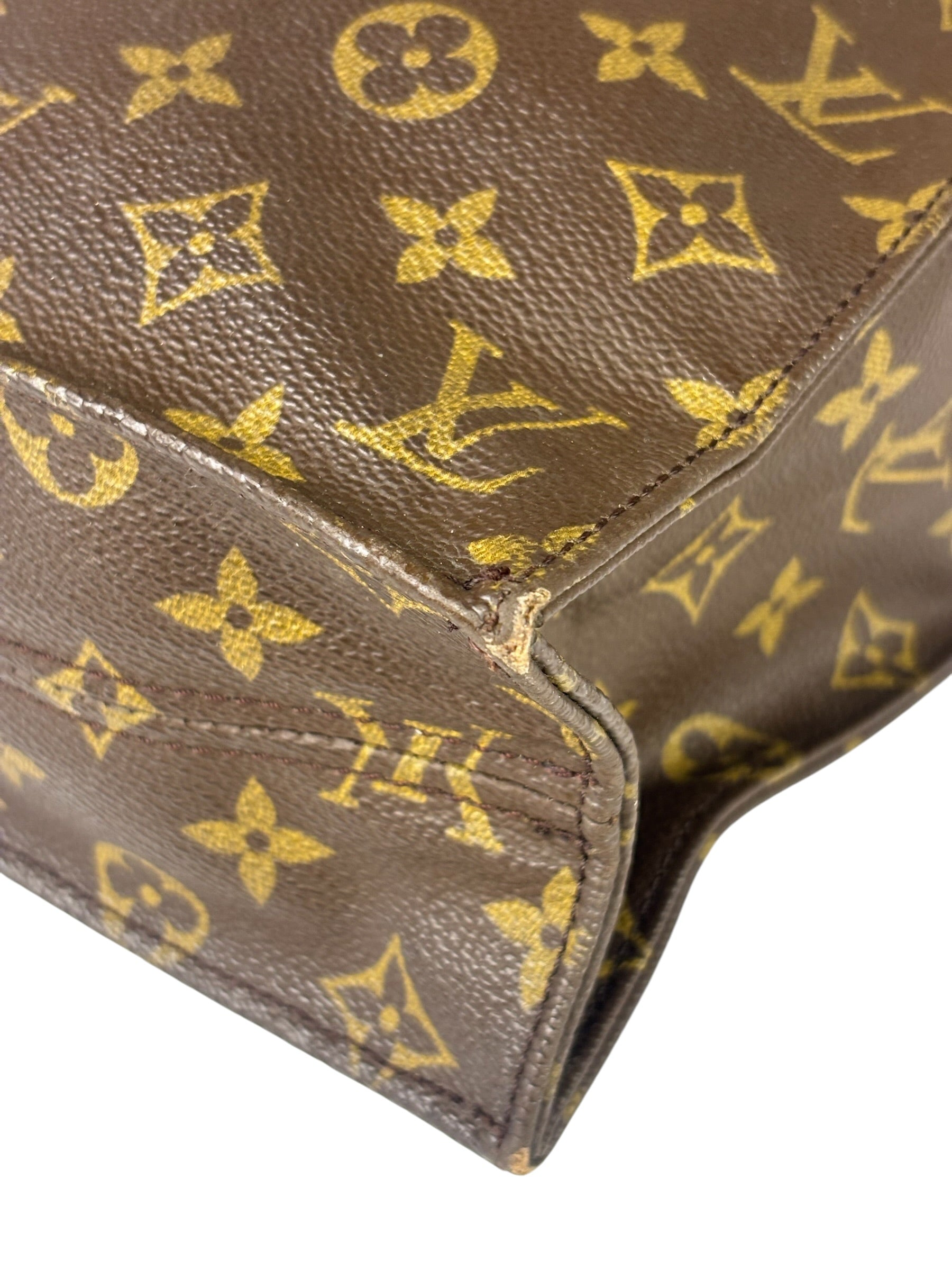 Louis Vuitton Monogram Sac Plat Tote Bag