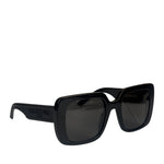Christian Dior Black Oversized Square Wildior S3U Sunglasses