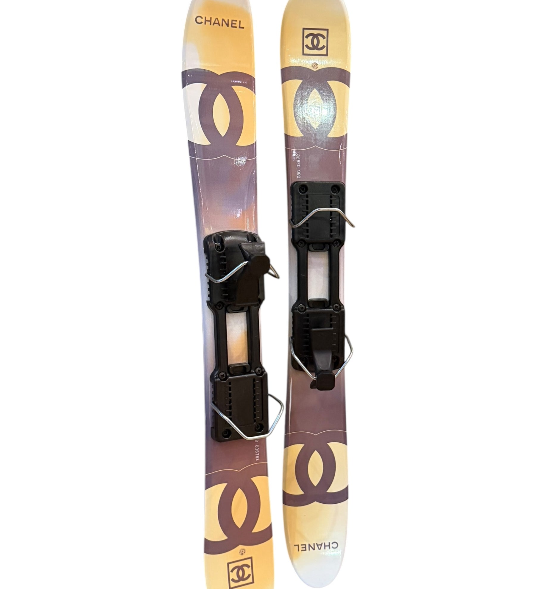 Chanel Vintage Sports Line Short Skis