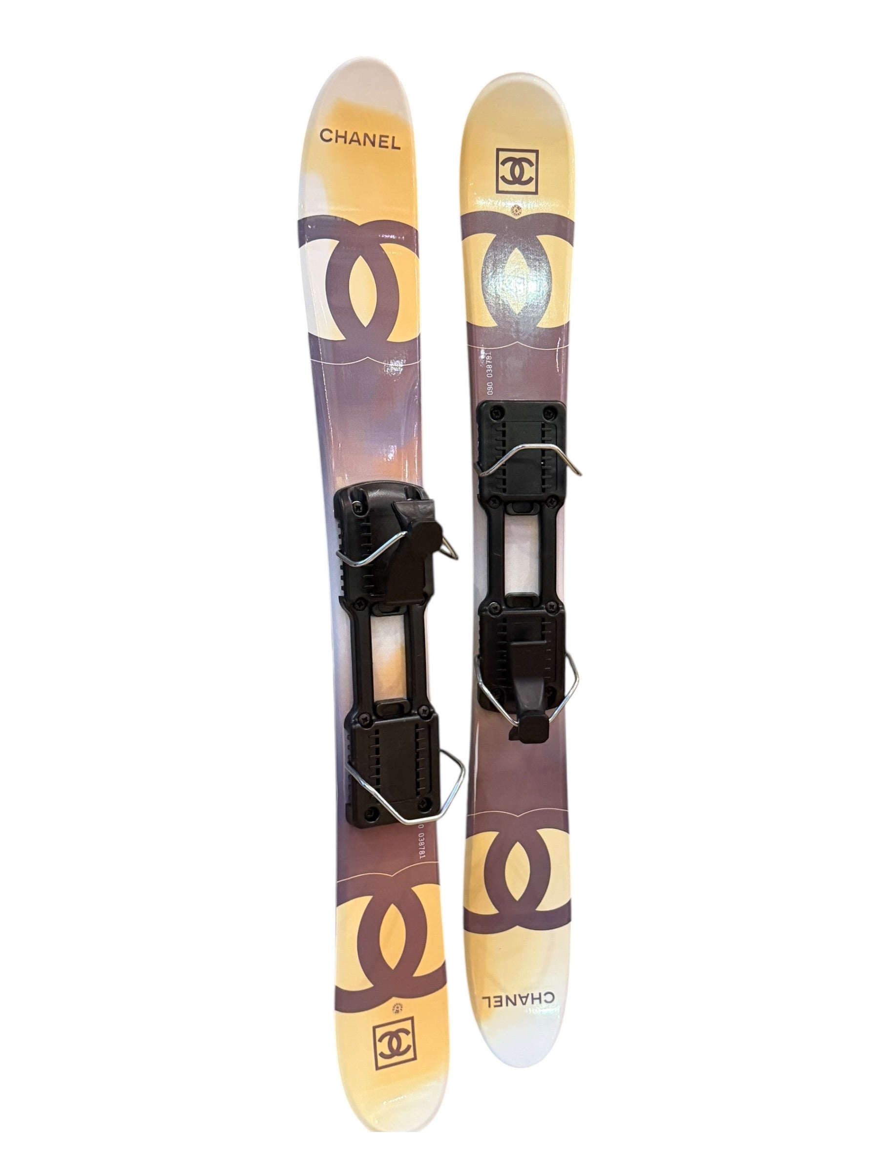 Chanel Vintage Sports Line Short Skis