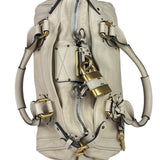Chloe Beige Leather Paddington Shoulder Bag