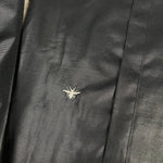 Christian Dior Bee Black Polyester Button-Up Shirt